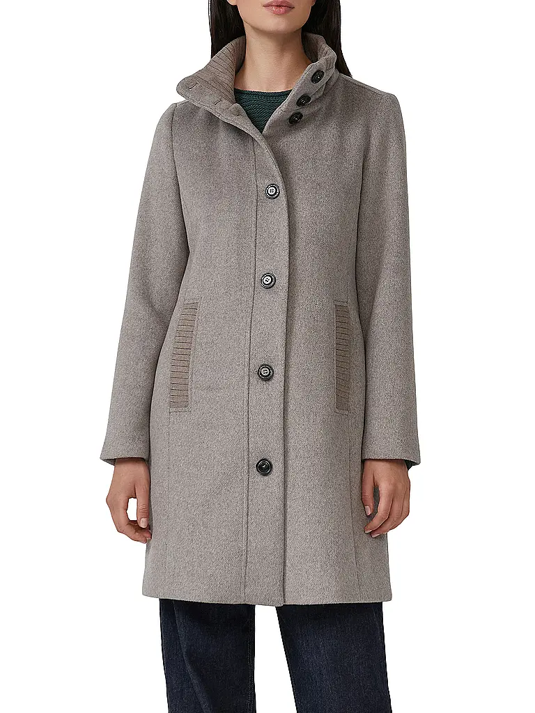 S.OLIVER | Wollmantel  | beige