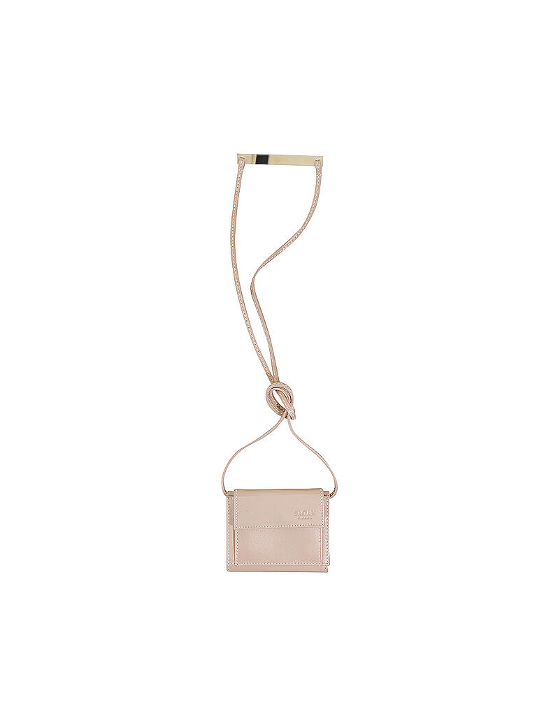 SAGAN VIENNA | Ledertasche - Minibag Triptich | beige