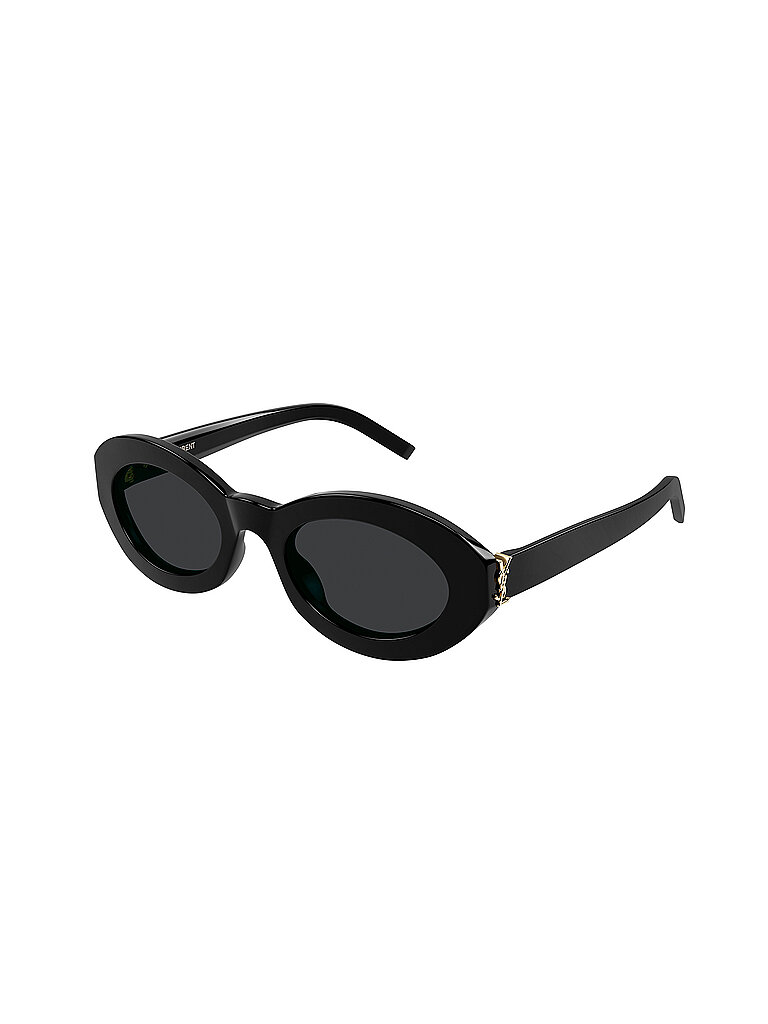 SAINT LAURENT Damen SAINT LAURENT SL M136 001 Sonnenbrillen Acetat Schwarz Schwarz Rund