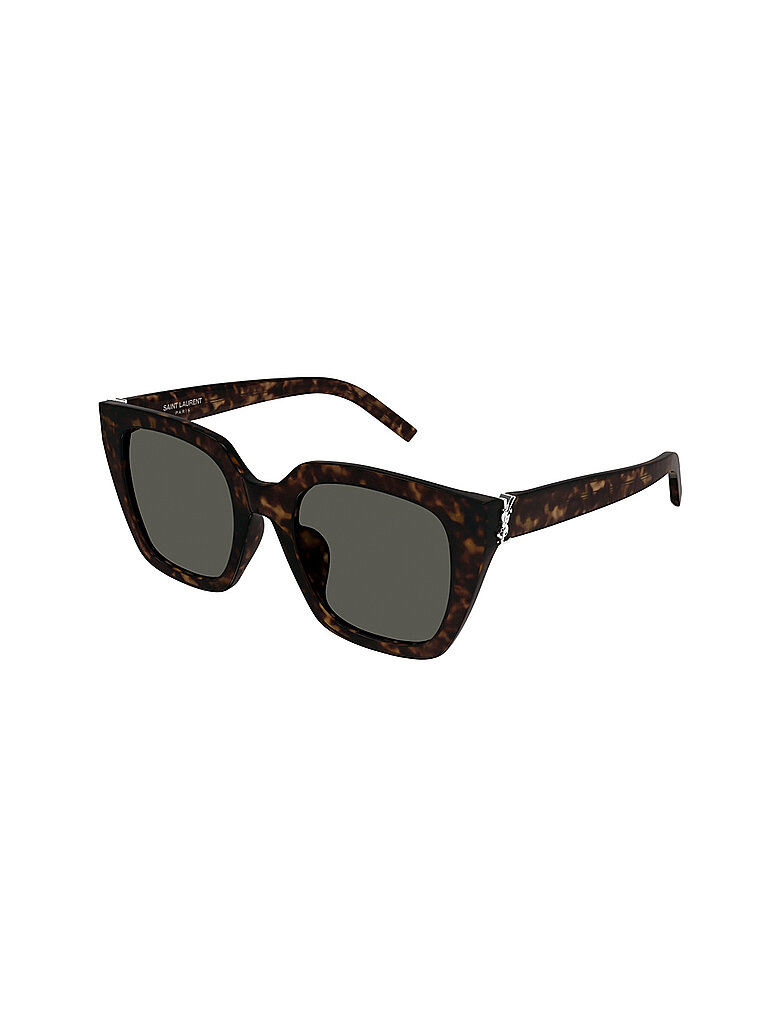 SAINT LAURENT Damen SAINT LAURENT SL M143 002 Sonnenbrillen Acetat Havanna Grau Cat Eye