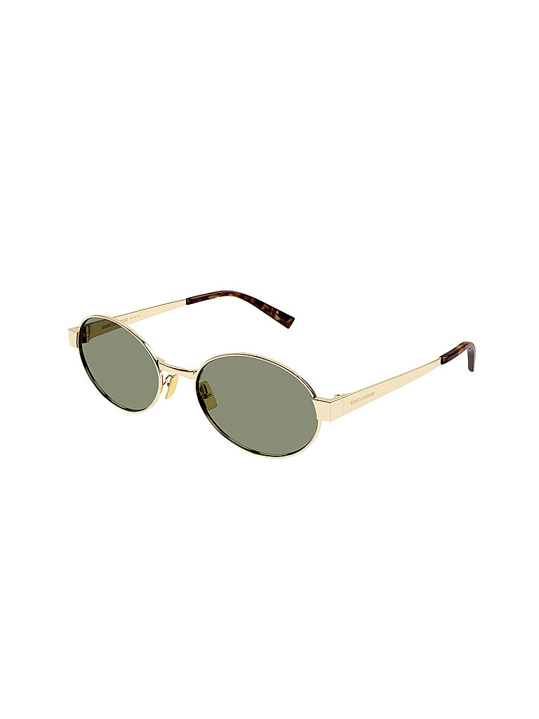 SAINT LAURENT Damen SAINT LAURENT SL 692 003 Sonnenbrillen Metall Gold Grün Rund