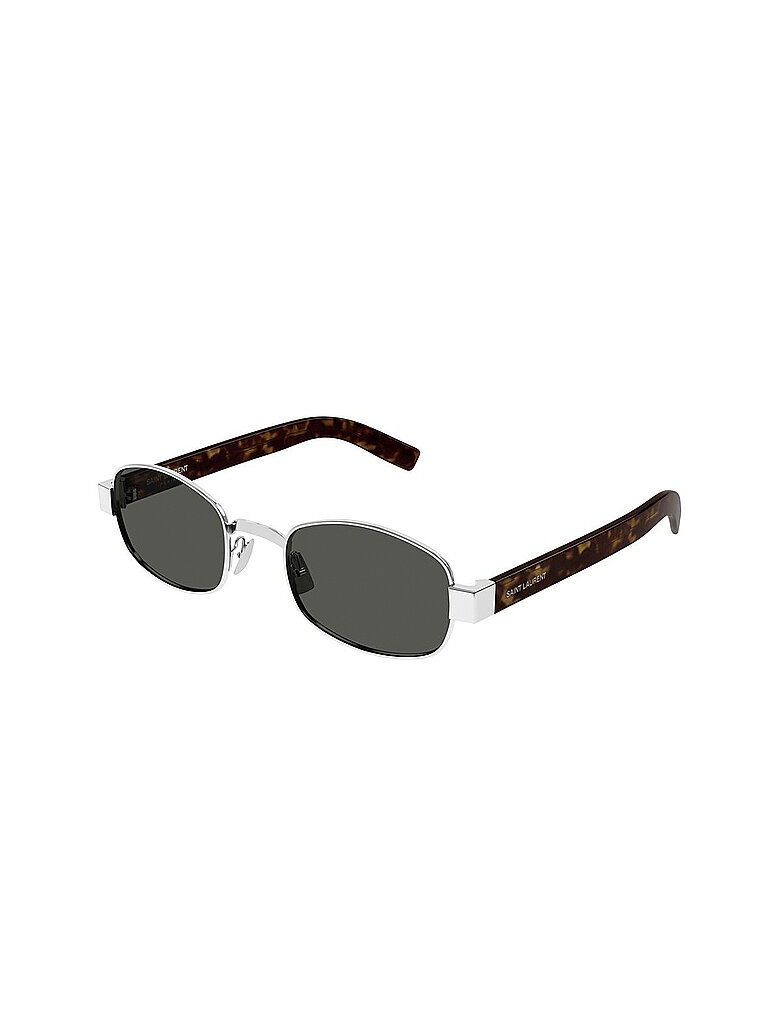 SAINT LAURENT Unisex SAINT LAURENT SL 706 002 Sonnenbrillen Metall Silber Grau Rund