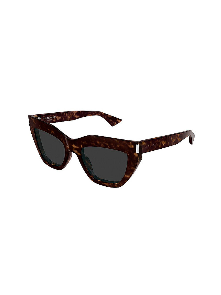SAINT LAURENT Damen SAINT LAURENT SL 759 002 Sonnenbrillen Acetat Havanna Grau Cat Eye