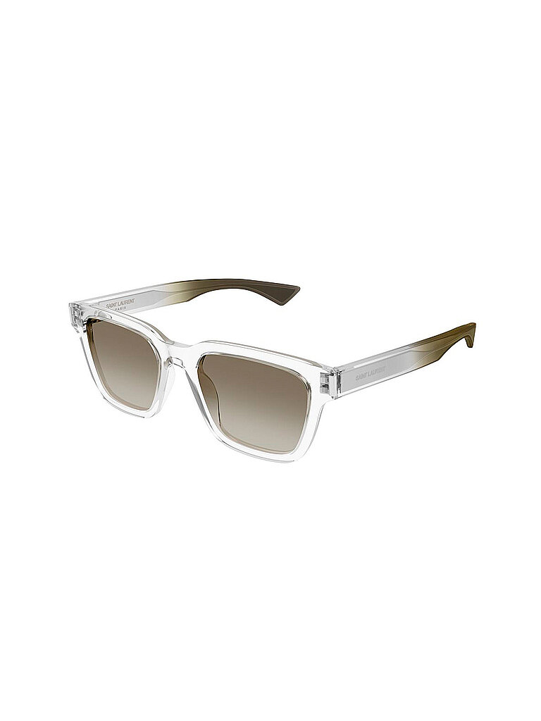 SAINT LAURENT Unisex SAINT LAURENT SL 790 005 Sonnenbrillen Acetat Kristall Grün Quadratisch