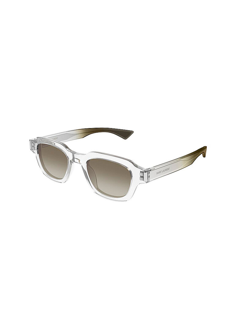 SAINT LAURENT Unisex SAINT LAURENT SL 791 004 Sonnenbrillen Acetat Kristall Grün Quadratisch