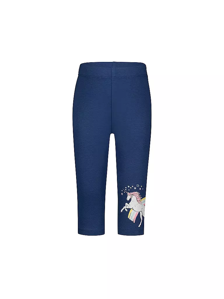 SALT AND PEPPER | Mädchen Capri Leggings | dunkelblau