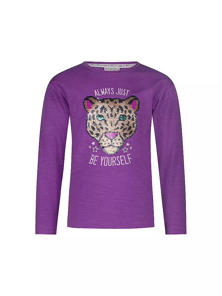 SALT AND PEPPER | Mädchen Langarmshirt GOOD TIMES | lila
