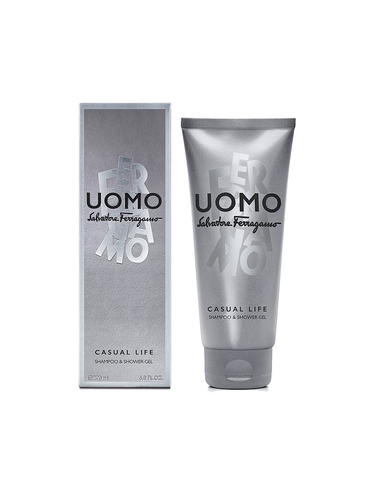 SALVATORE FERRAGAMO Uomo Casual Life Shampoo and Shower Gel 200ml