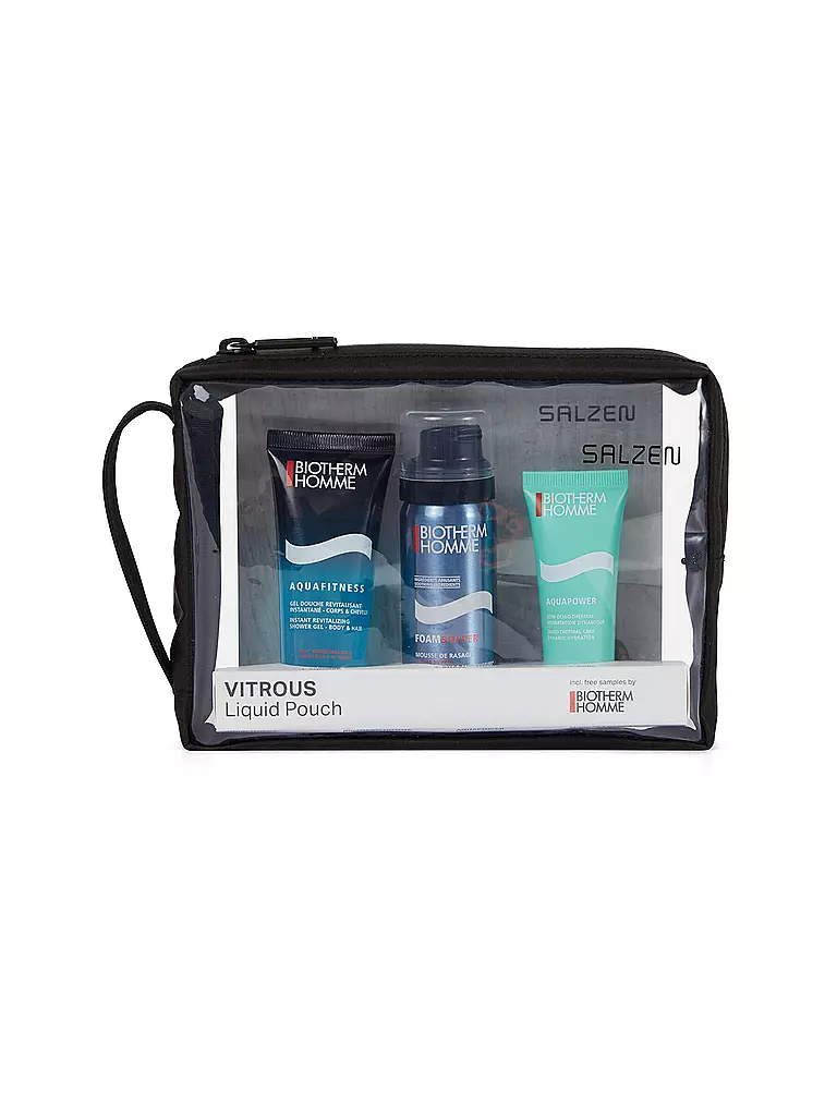 SALZEN | Toilettetasche Liquid Pouch | schwarz