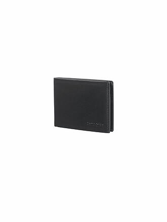 SAMSONITE | Ledergeldbörse " Attack 2 SLG " black