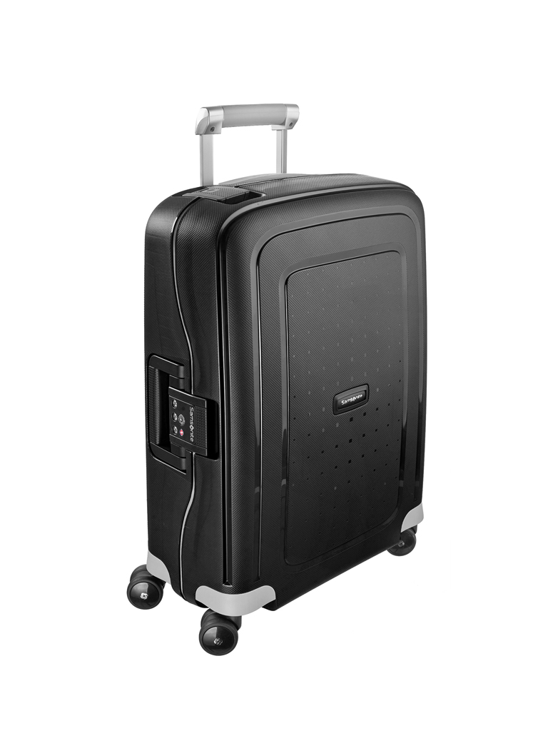 SAMSONITE Trolley SCure Spinner 55cm (Black) schwarz