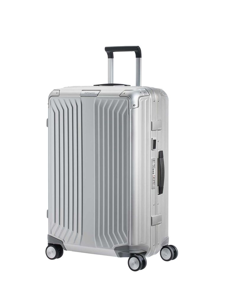 SAMSONITE Trolley LITE-BOX ALU 69cm Aluminum silber