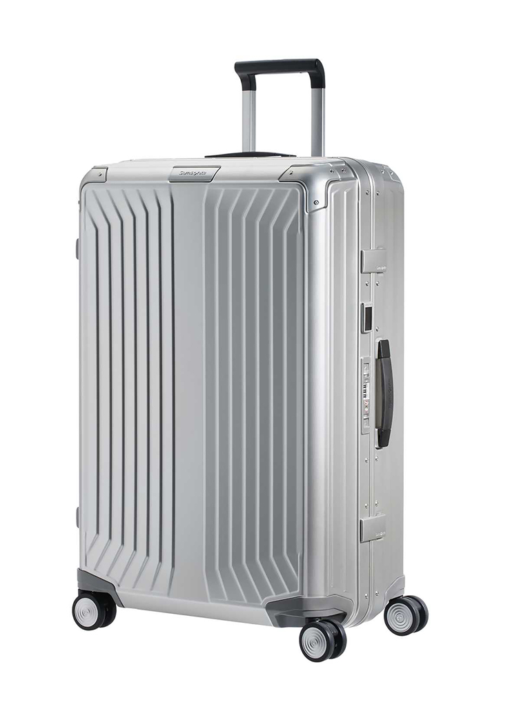 SAMSONITE Trolley LITE-BOX ALU 75cm Aluminum silber