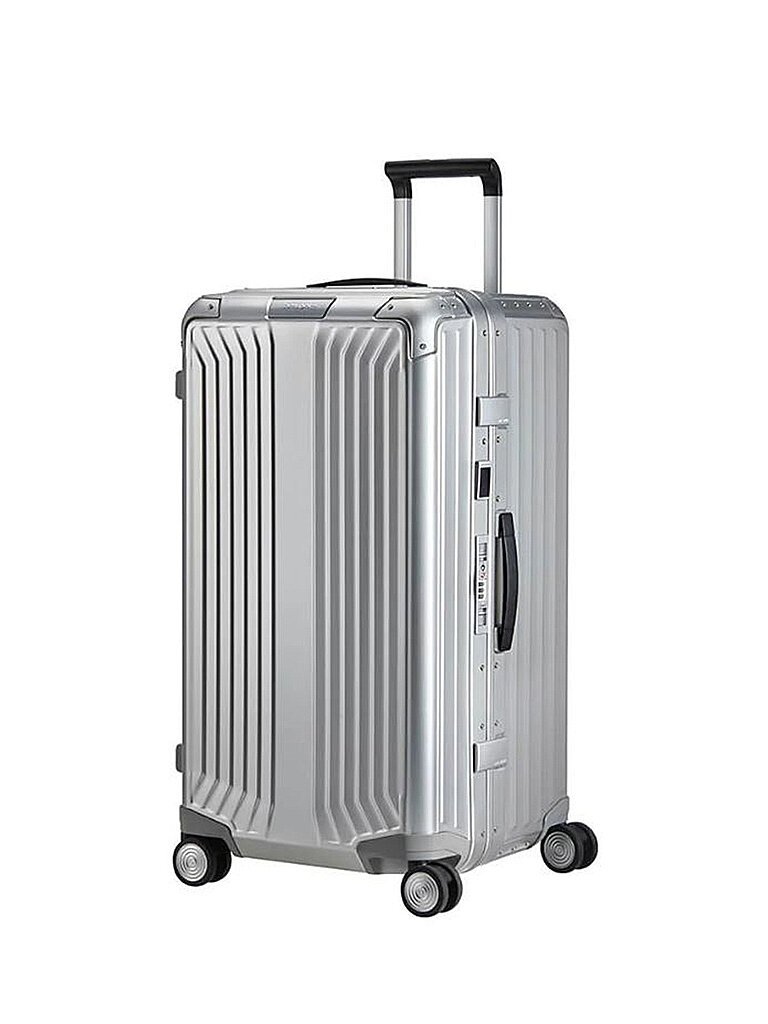 SAMSONITE Trolley LITE-BOX ALU TRUNK 74cm Aluminium  silber