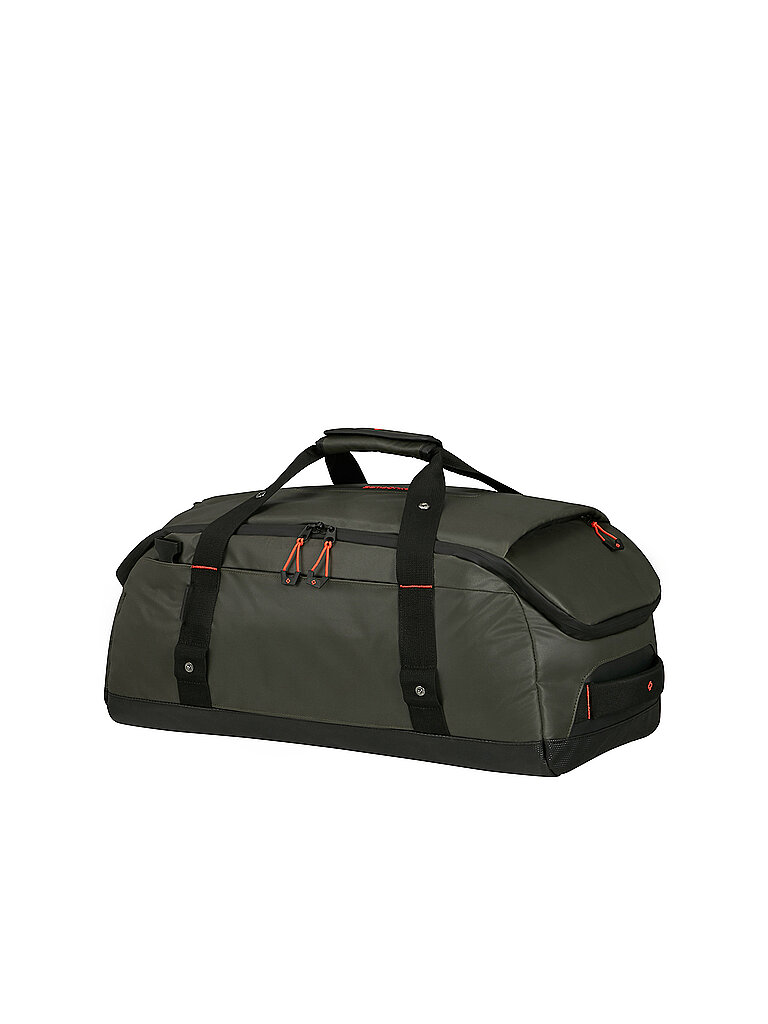Reisetasche SAMSONITE ECODIVER 40 l Gr B H T 55cm x 24cm x 31cm grau Nylon Polyester Taschen Handgepäck mit Rucksackfunktion  teilweise aus recyceltem Material