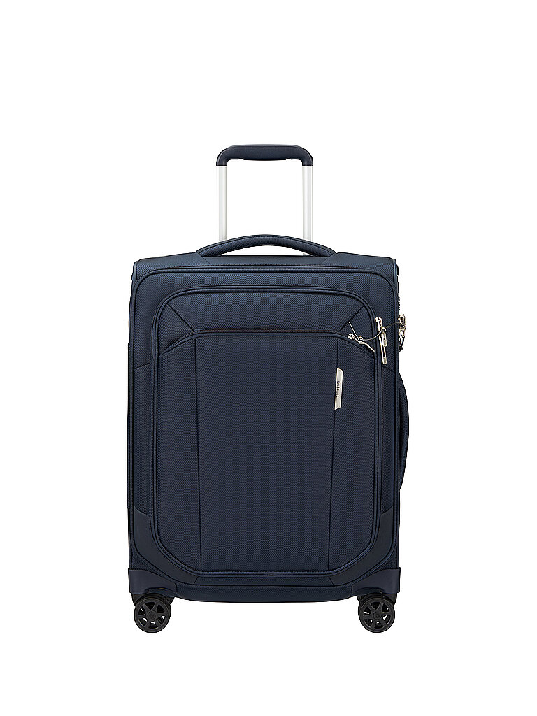 SAMSONITE Handgepäck Trolley Respark Spinner 55cm Midnight Blue dunkelblau