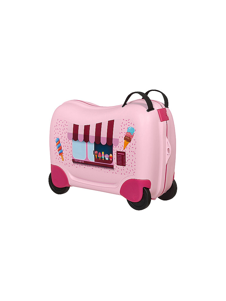 SAMSONITE Kinder Trolley mit vier Rollen DREAM2GO Ice Cream rosa
