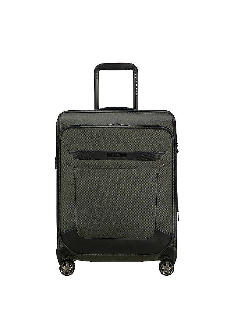 SAMSONITE Handgepäck Trolley PRO-DLX 6 55cm erweiterbar Green olive