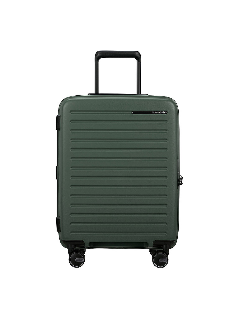 SAMSONITE Handgepäck Trolley RESTACKD SPINNER 55cm erweiterbar Sage dunkelgrün