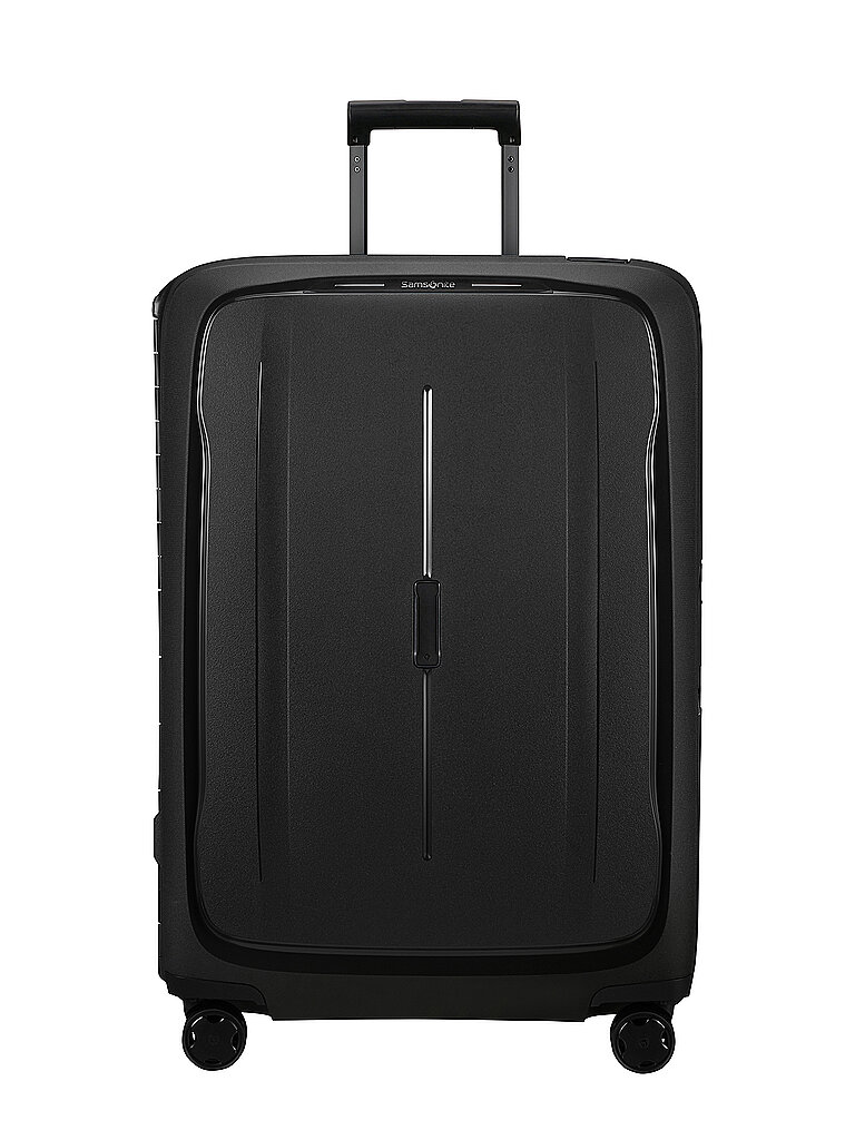4-Doppelrollen-Trolley Hartschale Gepäckorganizer TSA-Schloss grau