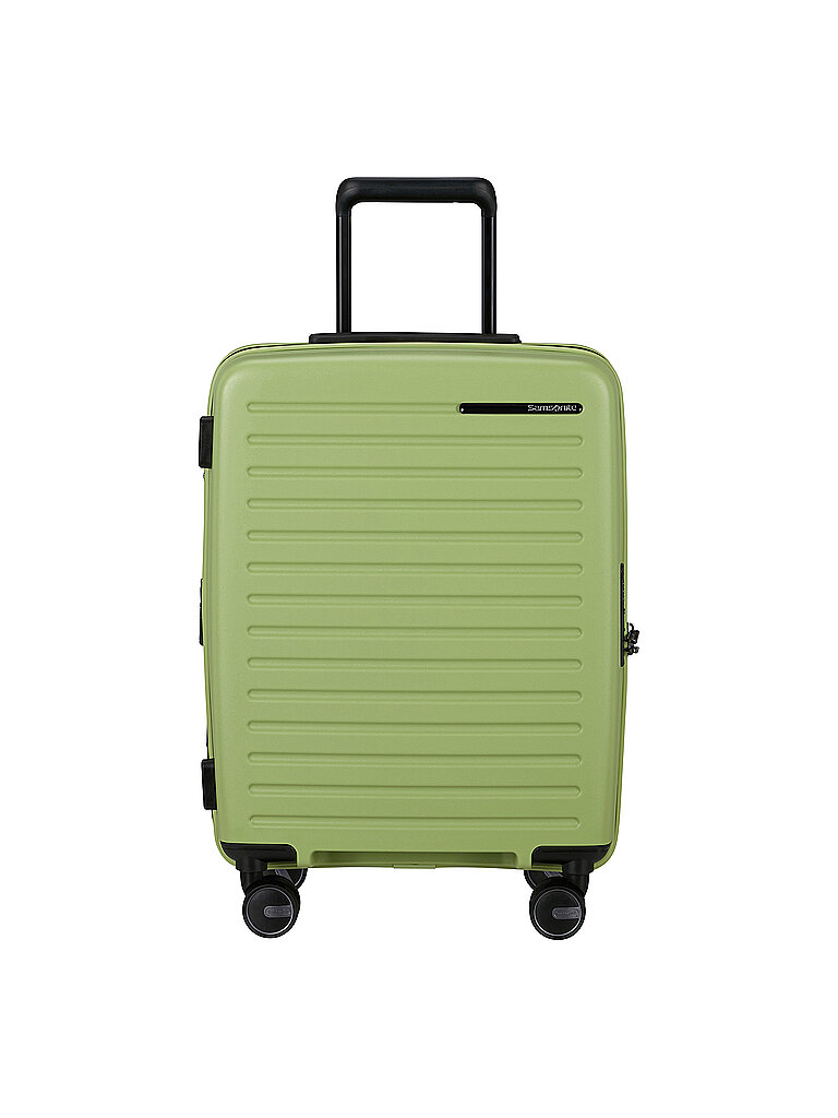 SAMSONITE Trolley RESTACKD SPINNER 55cm erweiterbar wasabi – Samsonite