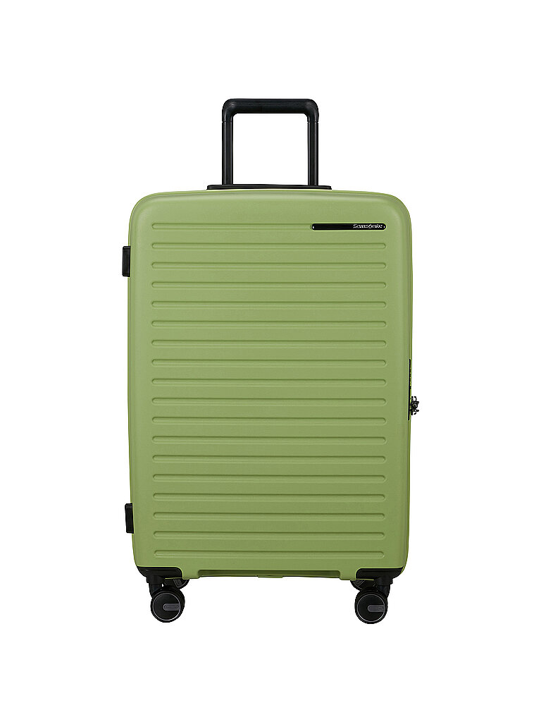 SAMSONITE Trolley RESTACKD SPINNER 68cm erweiterbar Wasabi – Samsonite