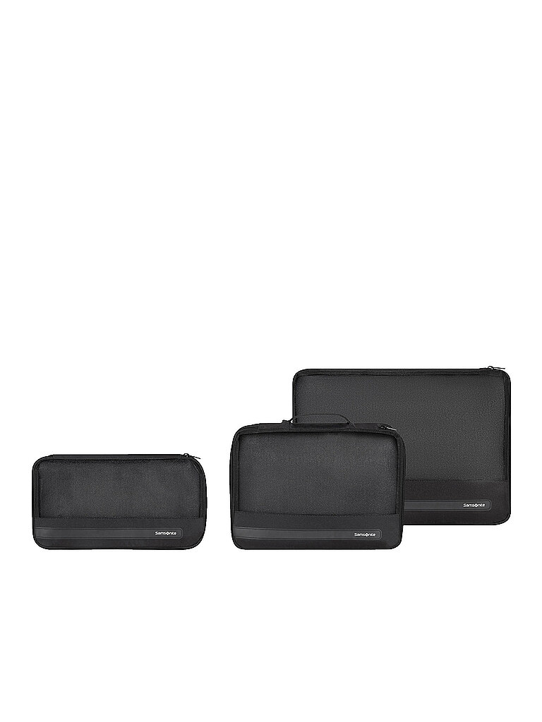 SAMSONITE Reisezubehör 3er Set Packwürfel TA REVOLUTION Black schwarz