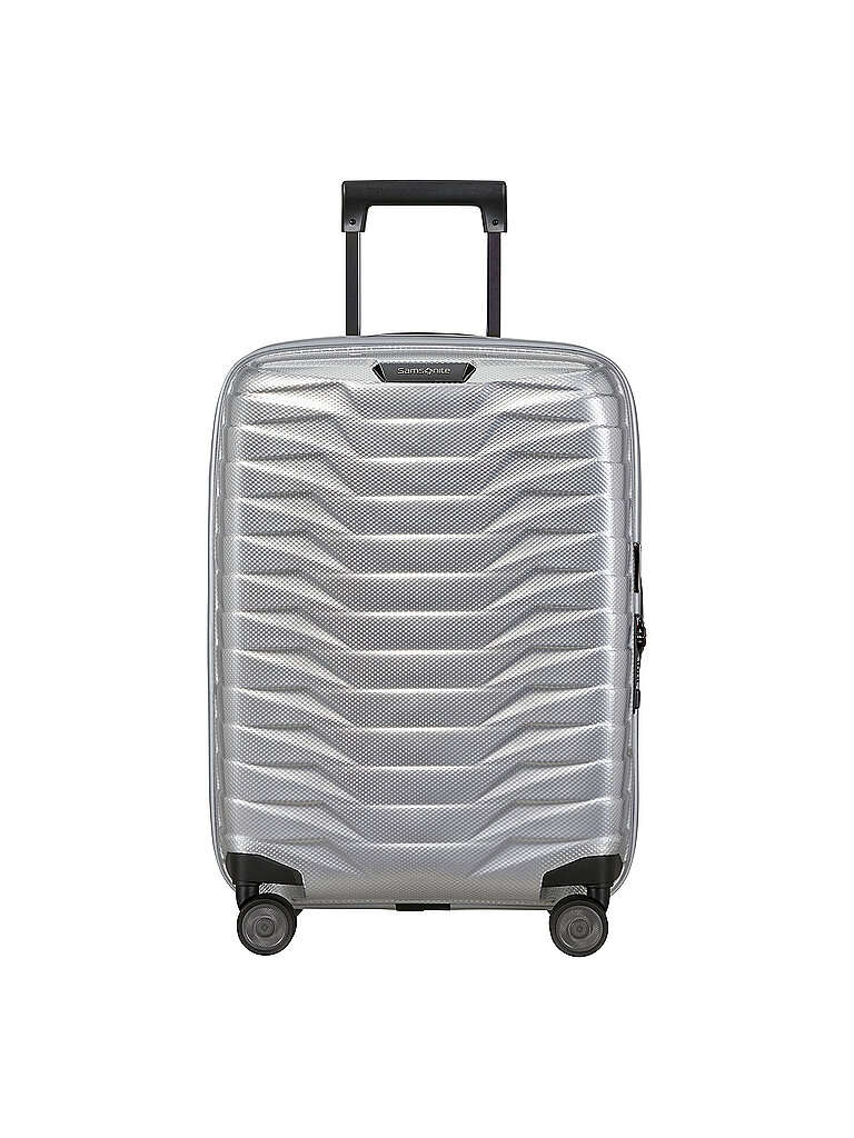 SAMSONITE Handgepäck Trollley PROXIS 55cm erweiterbar silver silber