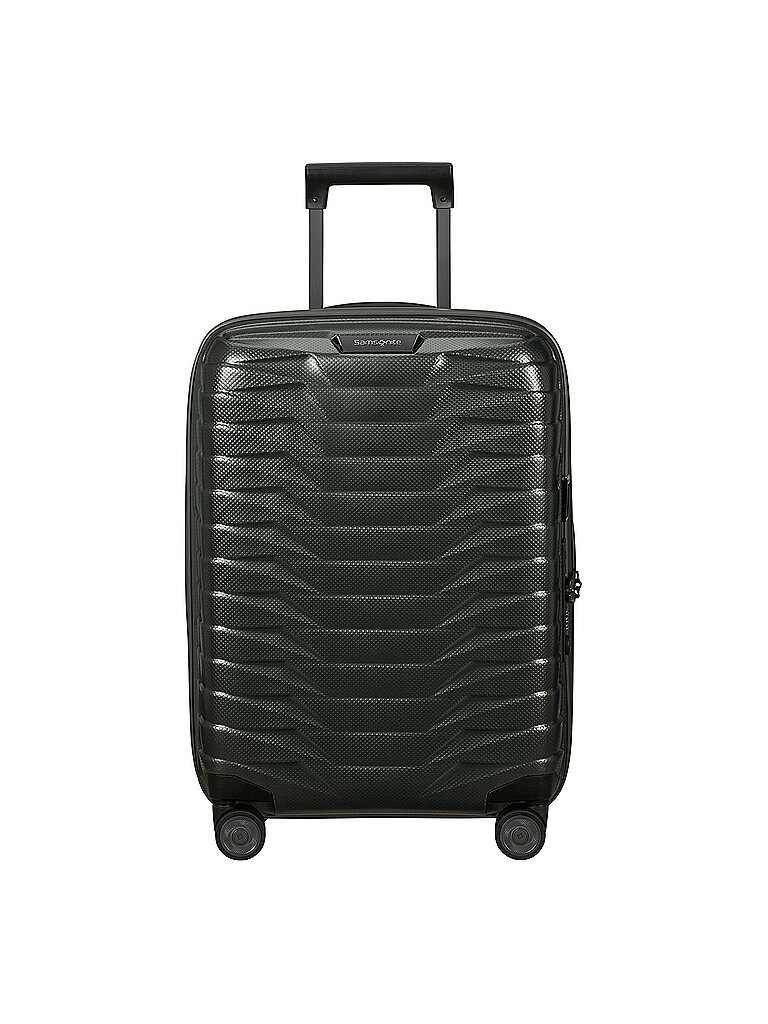 SAMSONITE Handgepäck Trolley PROXIS 55cm erweiterbar matt Climbing Ivy dunkelgrün