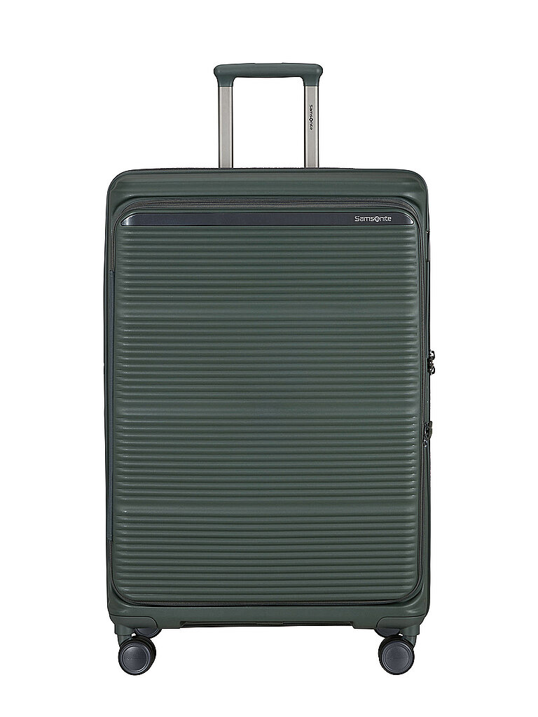 SAMSONITE Trolley PARALUX SPINNER 75cm erweiterbar Olive olive