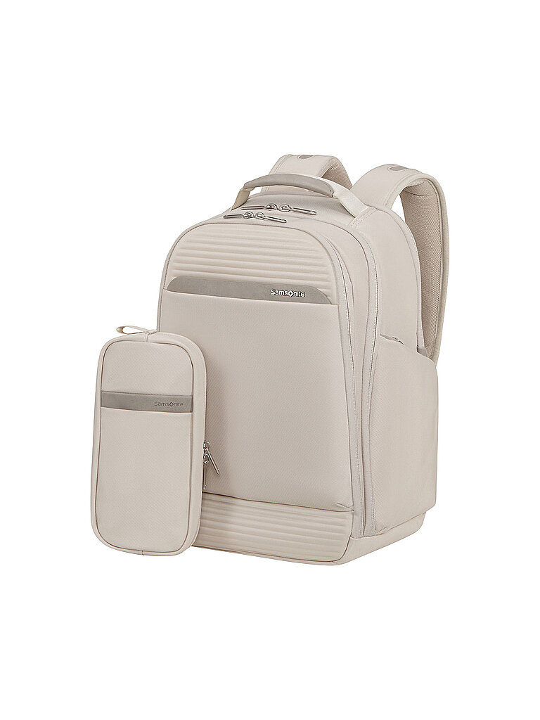 SAMSONITE Rucksack PARALUX Stone Grey creme
