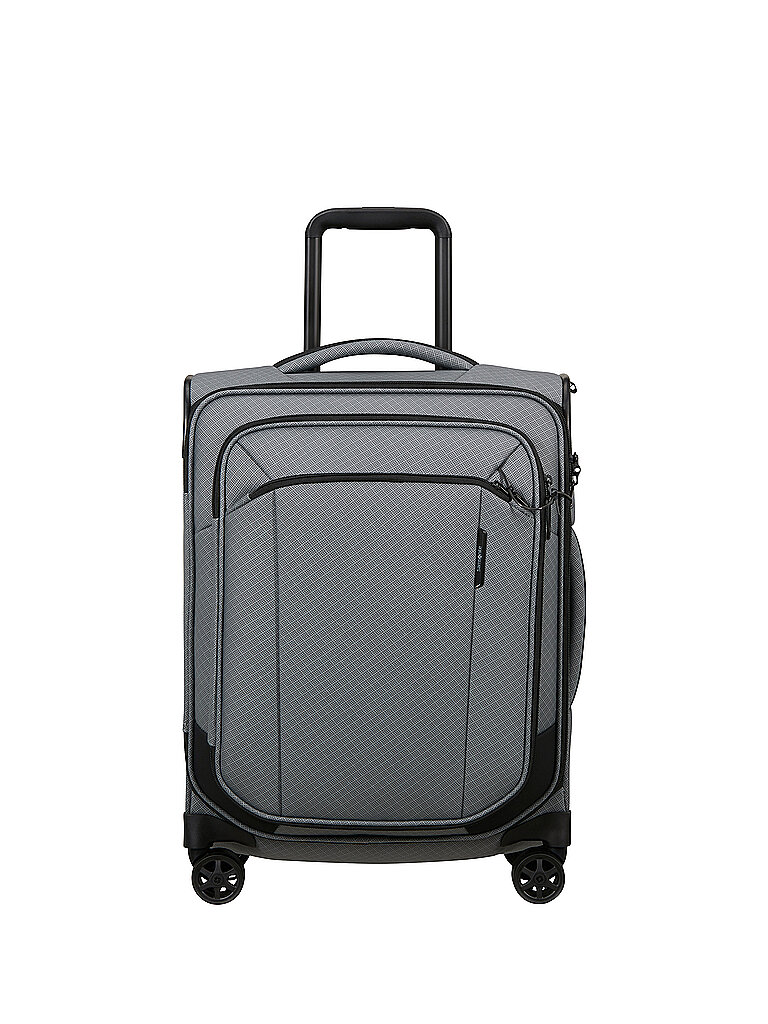 SAMSONITE Handgepäck Trolley RE-LITE SPINNER  55cm Charcoal Amber grau