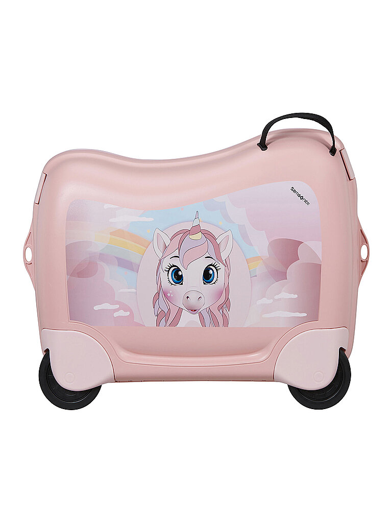 SAMSONITE Kinder Trolley mit vier Rollen DREAM2GO Unicorn Tess rosa