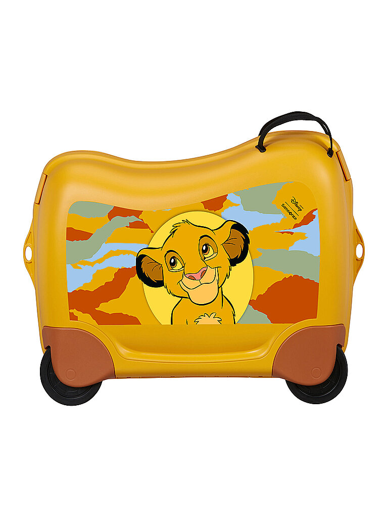 SAMSONITE Kinder Trolley mit vier Rollen DREAM2GO Simba gelb