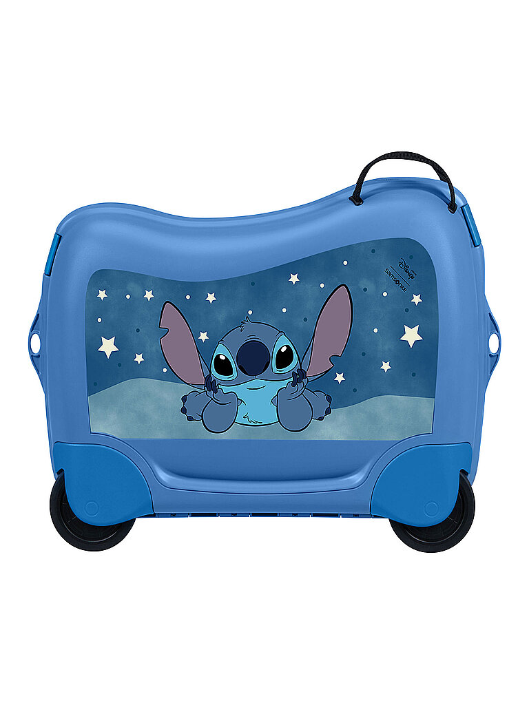 SAMSONITE Kinder Trolley mit vier Rollen DREAM2GO Stitch blau