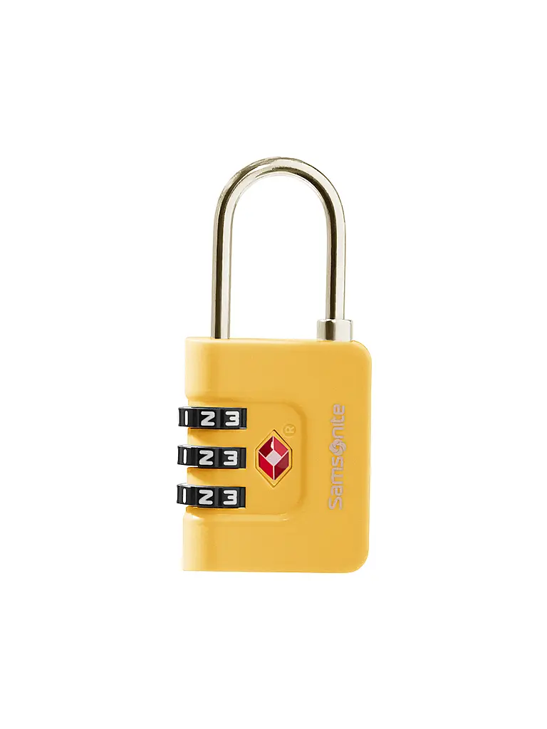 SAMSONITE | 3-Ziffern-TSA-Kombinationsschloss TA REVOLUTION yellow | 