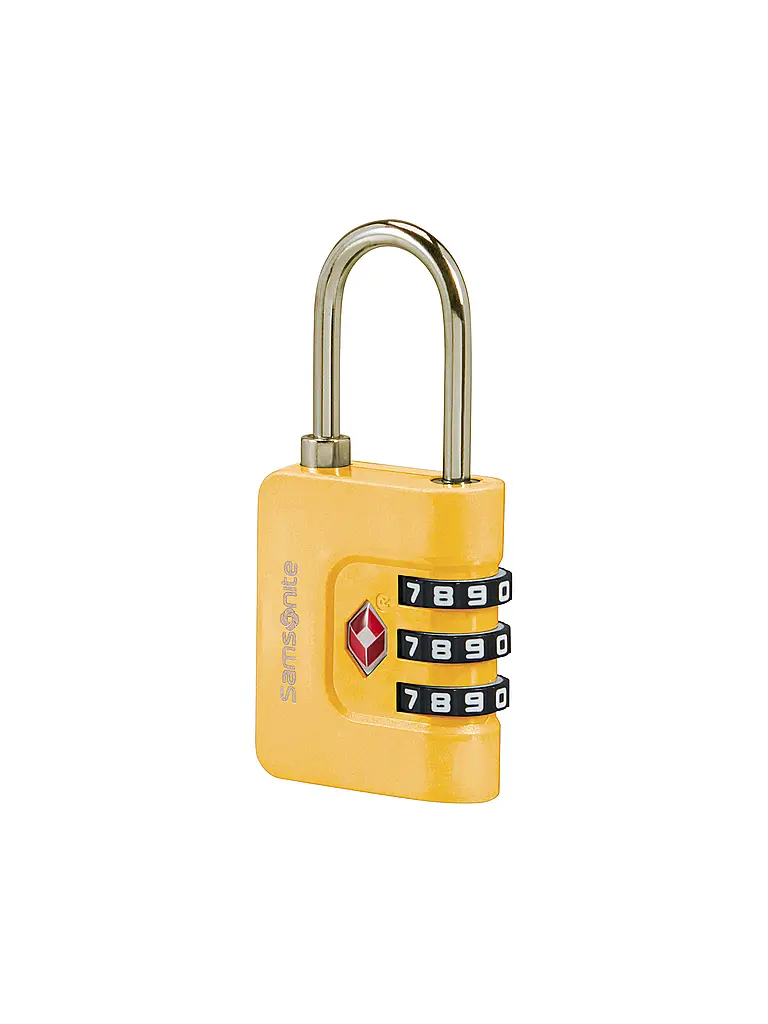 SAMSONITE | 3-Ziffern-TSA-Kombinationsschloss TA REVOLUTION yellow | 