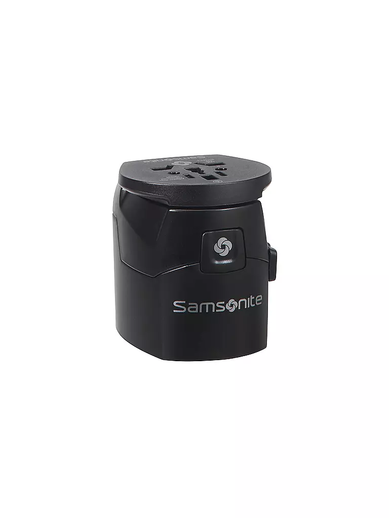 SAMSONITE | Adapter Stecker | schwarz