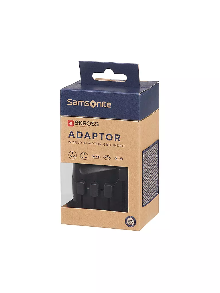 SAMSONITE | Adapter Stecker | schwarz