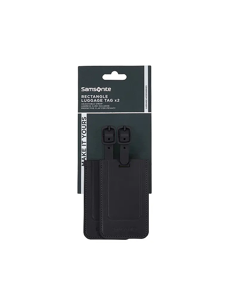 SAMSONITE | Gepäckanhänger TA REVOLUTION 2er Pkg. black | 
