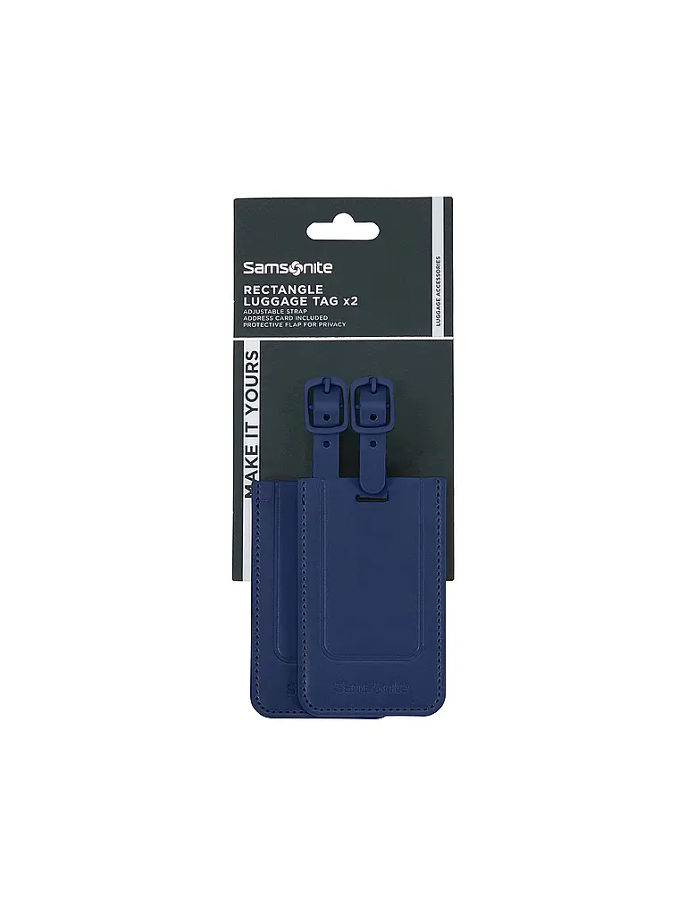 SAMSONITE | Gepäckanhänger TA REVOLUTION 2er Pkg. midnight blue | 