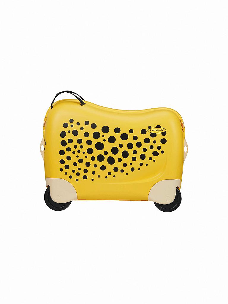 SAMSONITE | Kinder Trolley " Dream Rider Suitcase " ( Cheetah C. )  | gelb
