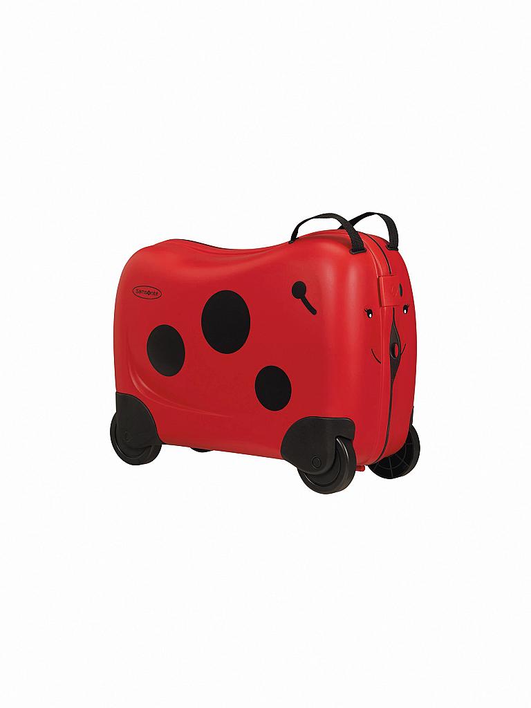 SAMSONITE | Kinder Trolley " Dream Rider Suitcase " ( Ladybird L. ) | rot