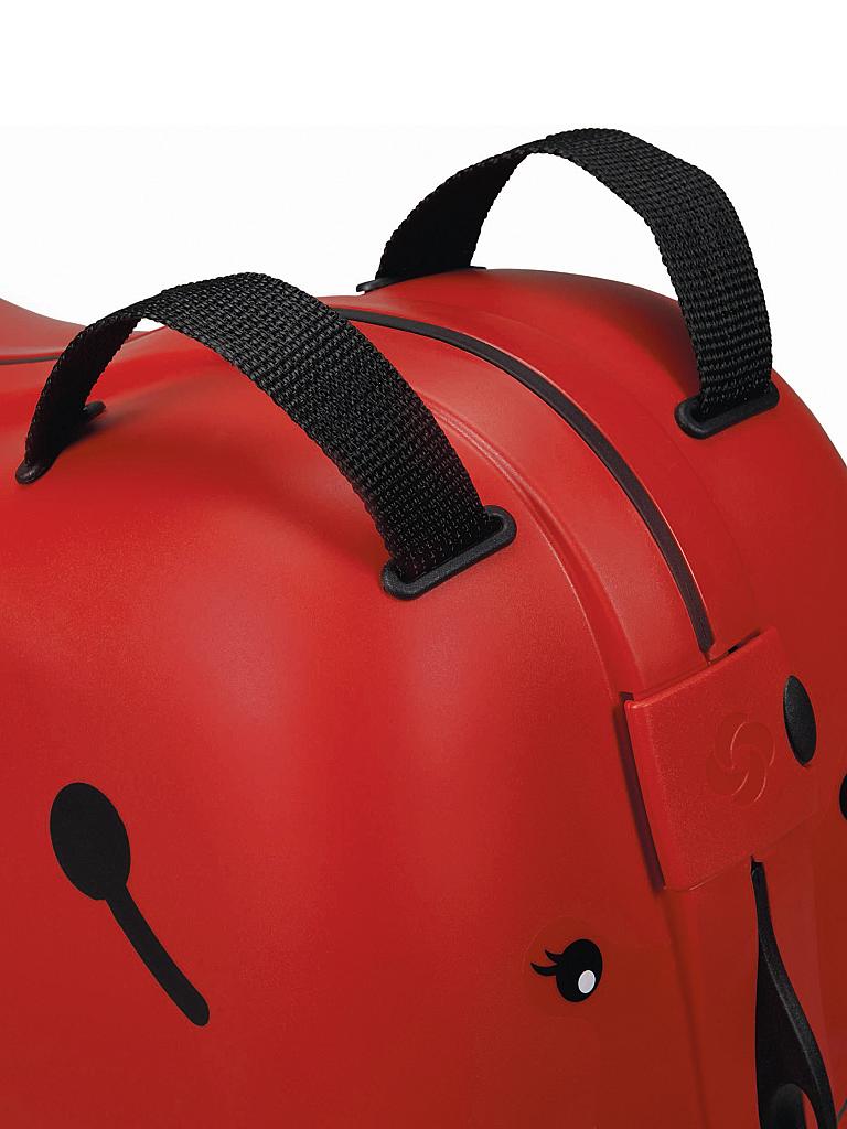 SAMSONITE | Kinder Trolley " Dream Rider Suitcase " ( Ladybird L. ) | rot