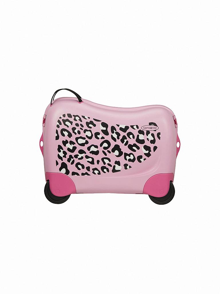 SAMSONITE | Kinder Trolley " Dream Rider Suitcase " ( Leopard L. ) | rosa