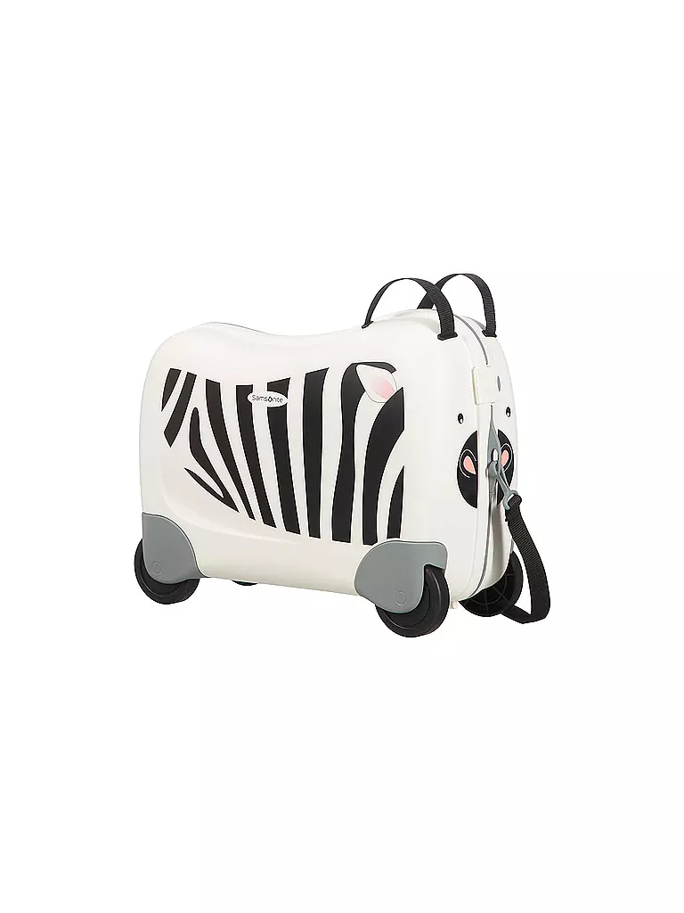 SAMSONITE | Kindertrolley "Dream Rider" zebra zeno | weiss