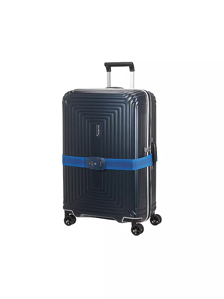 SAMSONITE | Kofferband Midnight Blue | schwarz