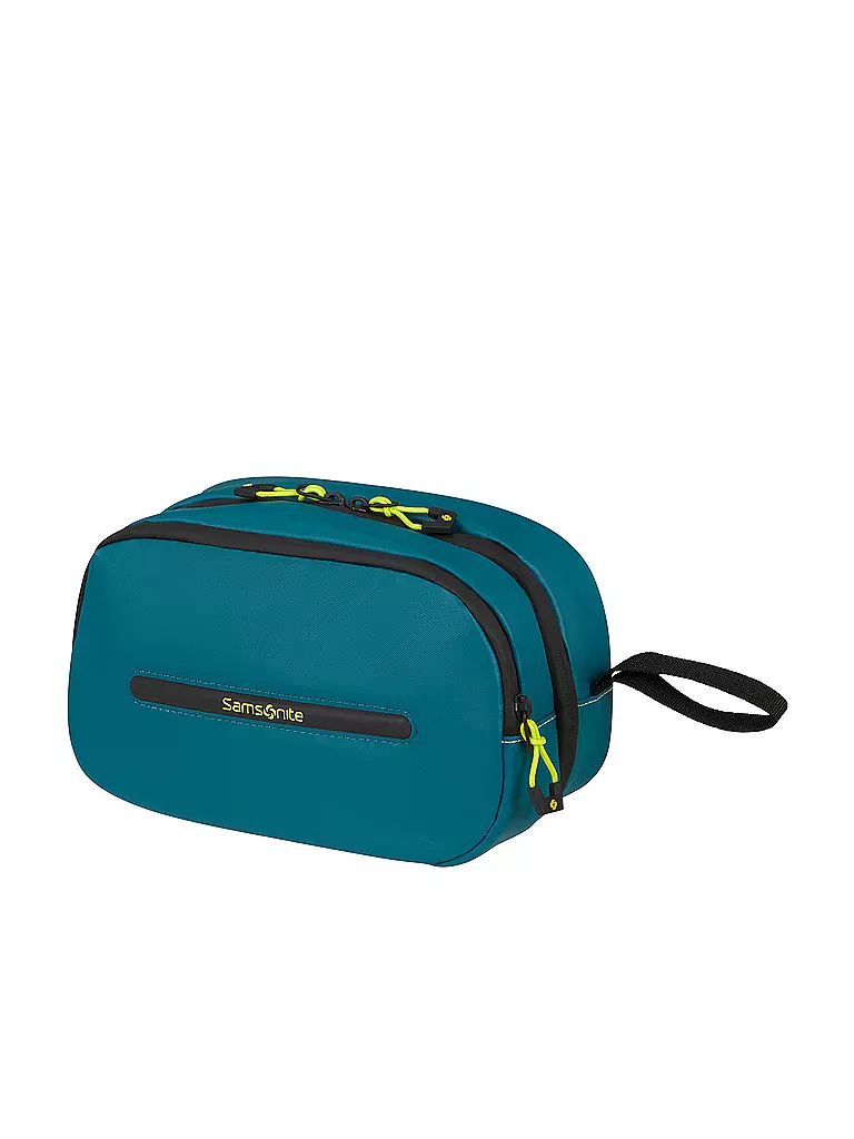 SAMSONITE | Kulturtasche ECODIVER petrol blue / lime | petrol