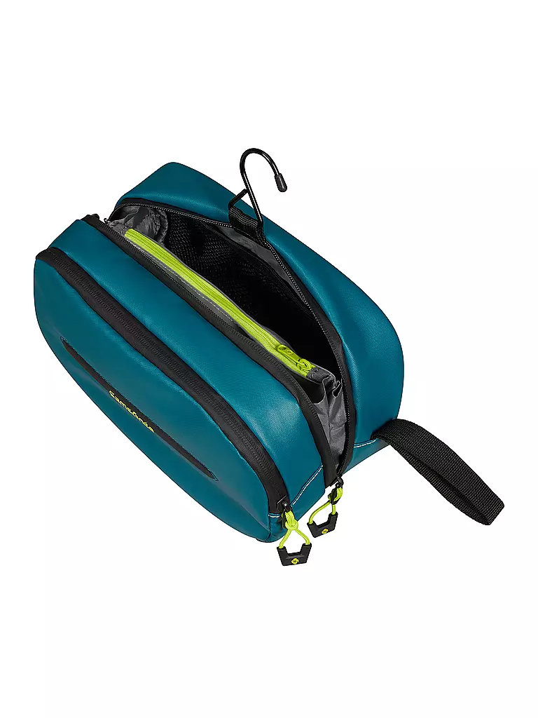 SAMSONITE | Kulturtasche ECODIVER petrol blue / lime | petrol