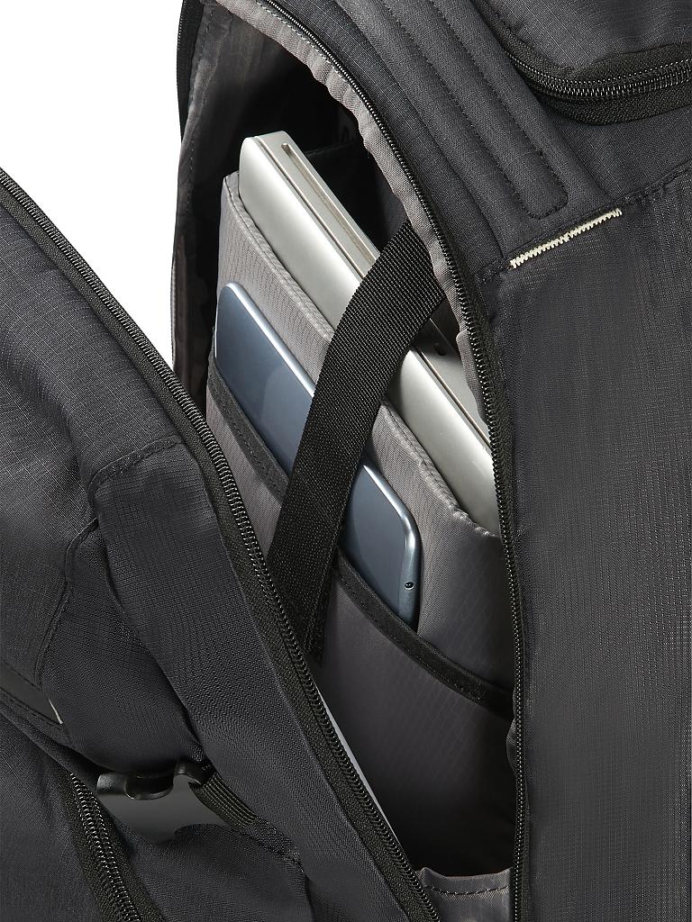 SAMSONITE | Laptop-Rucksack "Rewind" Wheel | schwarz